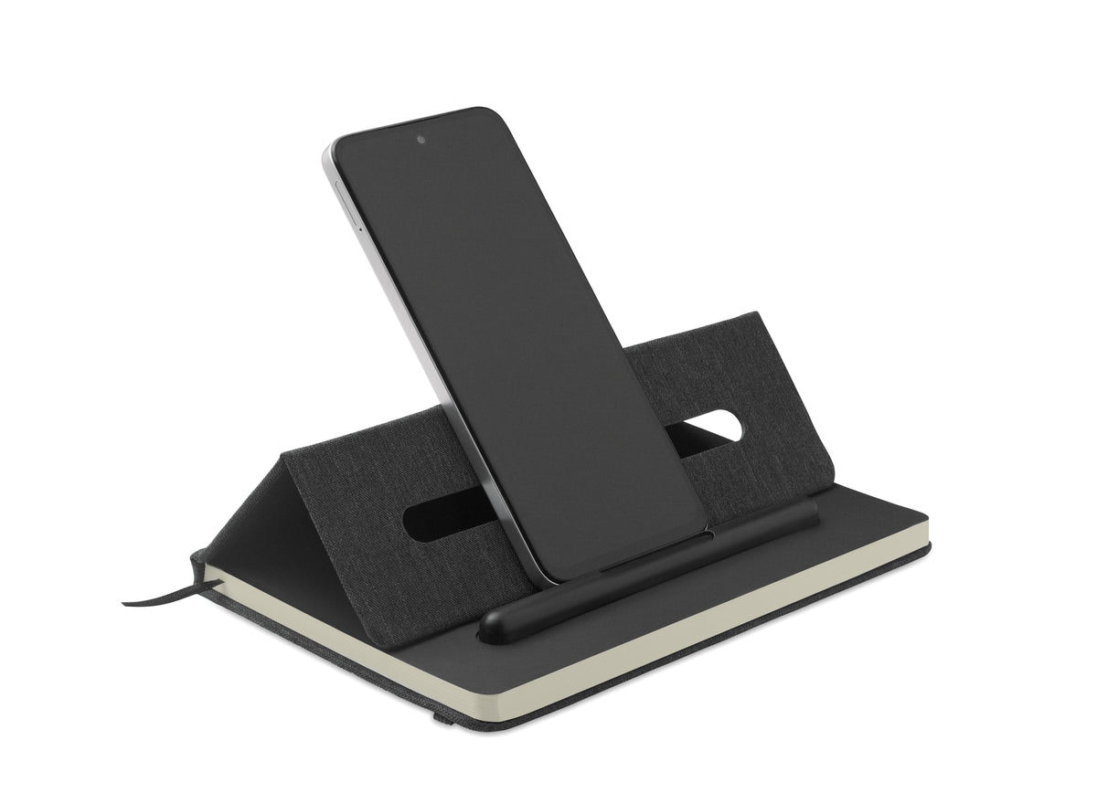 RINBOOK – A5 notebook with phone holder – item picture 1