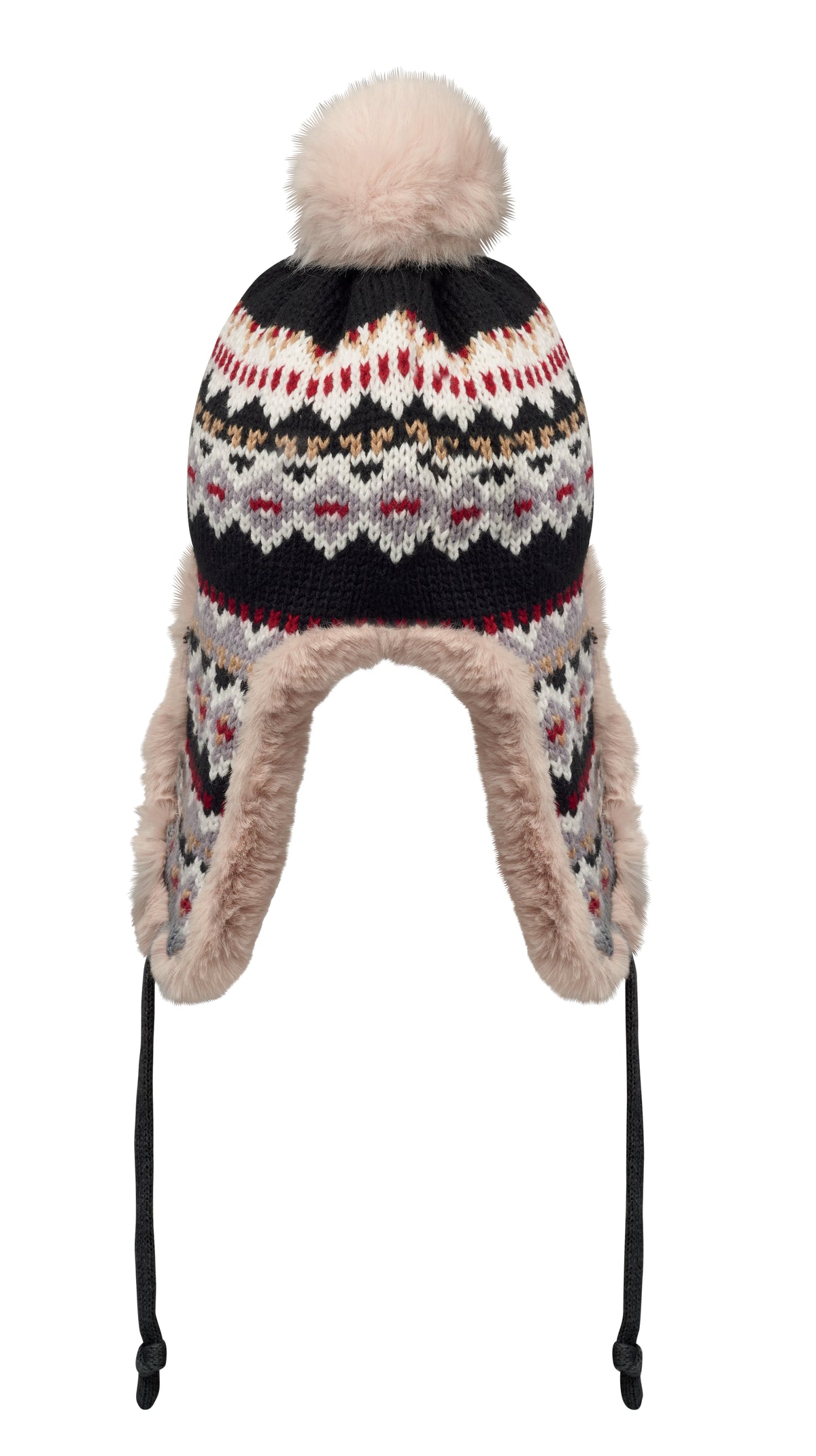 YULONG – Knitted beanie with ear flap – item picture back