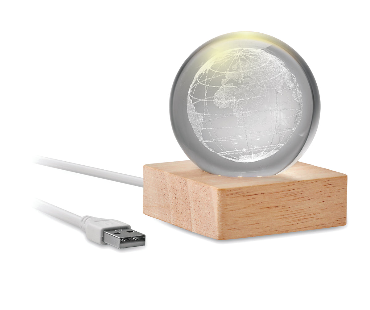 GLOBE LIGHT – LED globe glass ball – item picture back