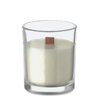 KIVAS WOOD – Plant based wax candle 80 gr – Transparent