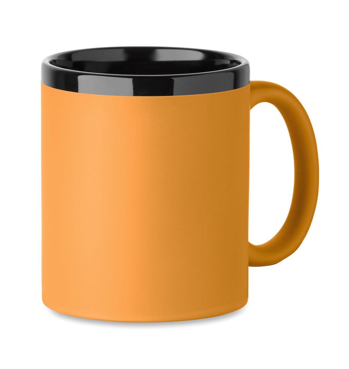 RUBY – Ceramic mug for laser 300 ml – Yellow