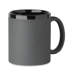 RUBY – Ceramic mug for laser 300 ml – Stone Grey