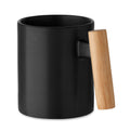 CRENATE – Ceramic mug 320 ml – Black