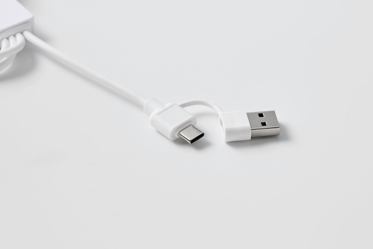 ICAB – 2 in 1 charging cable type-C – item detail picture