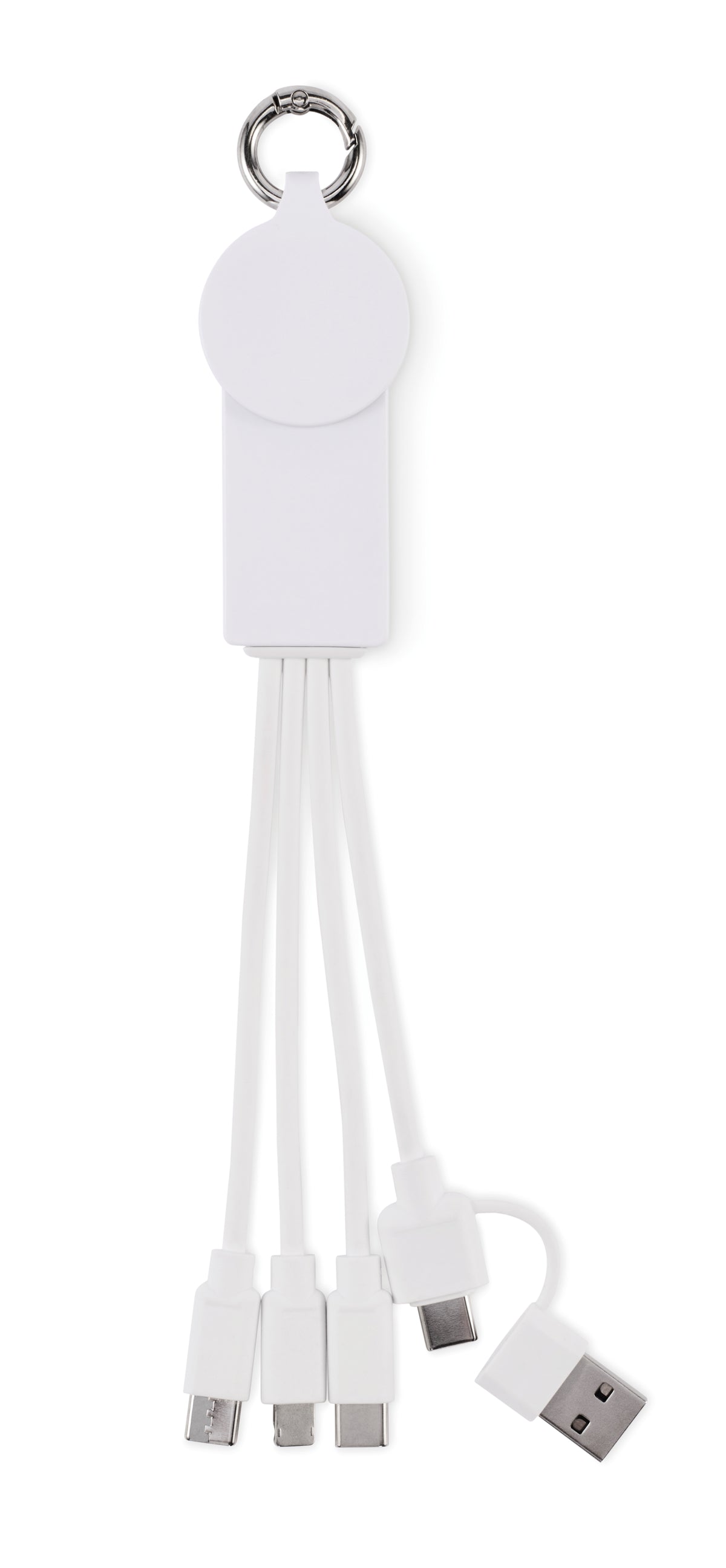 ICAB – 2 in 1 charging cable type-C – White