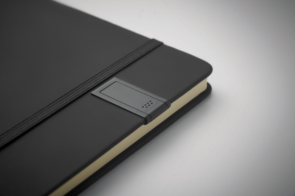 USBNOTE – A5 notebook w/ integrated USB – item detail picture