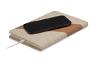 CORTONA – A5 notebook with 15W charger – item detail picture