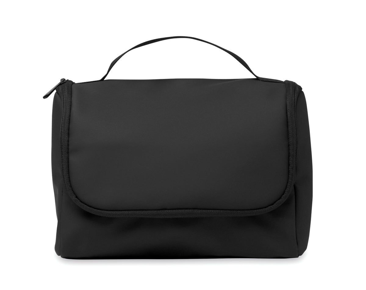 AWAY – Cosmetic hanging bag in PU – item picture open