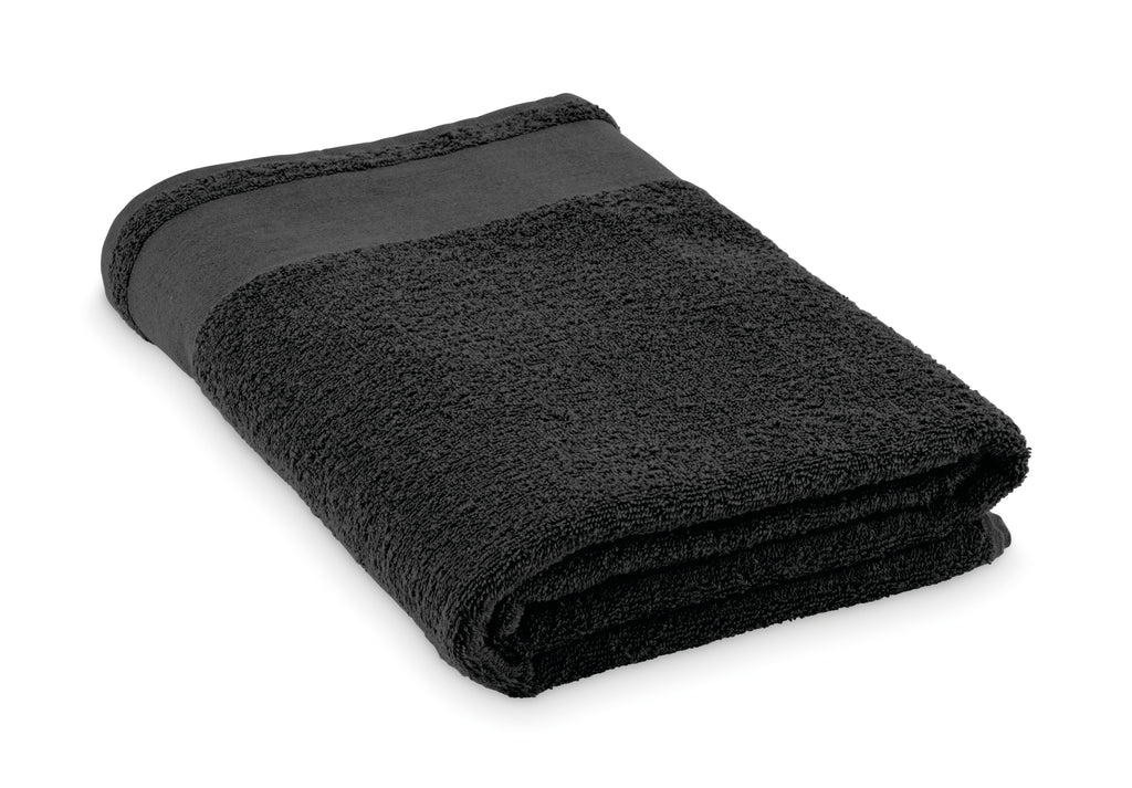 ISLAND 100 – Cotton bath towel 100X150cm – Black