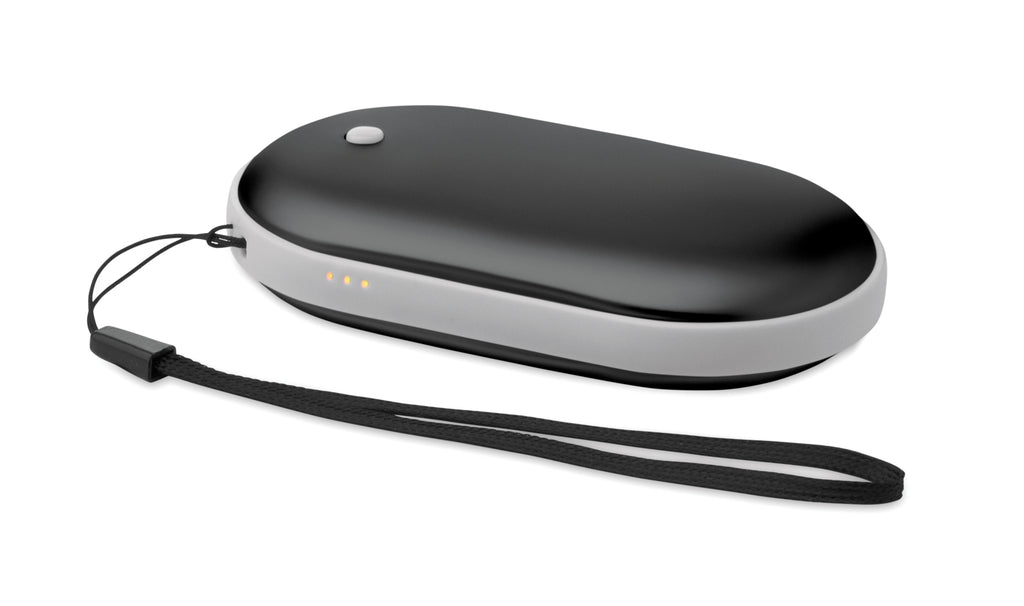 MUKAVA – Aluminium electric hand warmer – Black