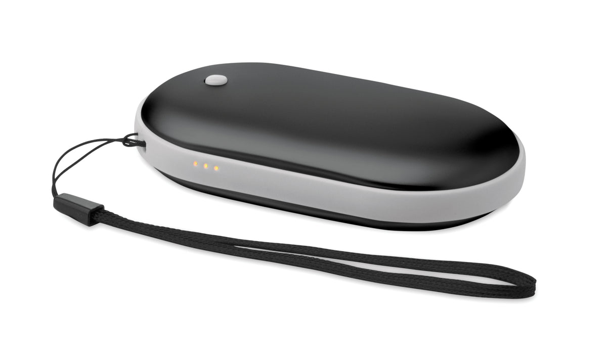MUKAVA – Aluminium electric hand warmer – Black