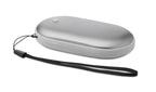 MUKAVA – Aluminium electric hand warmer – Matt Silver