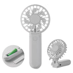 IBERA – Portable foldable fan – White