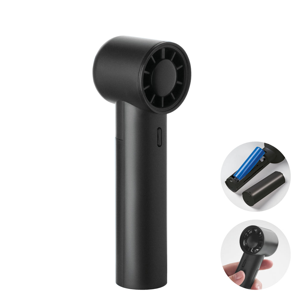 GLACI – Mini handheld hi-speed fan – Black