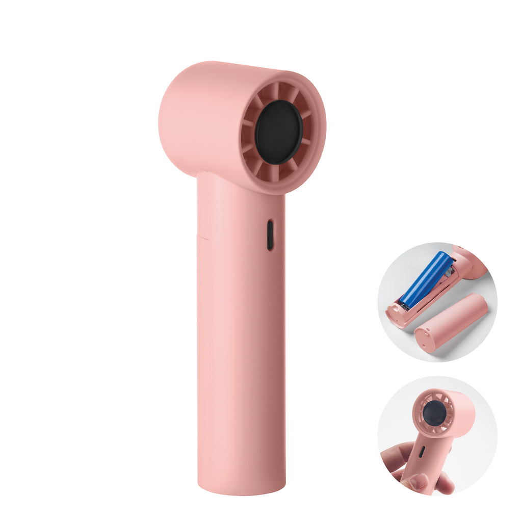GLACI – Mini handheld hi-speed fan – Baby Pink