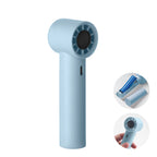 GLACI – Mini handheld hi-speed fan – Baby Blue