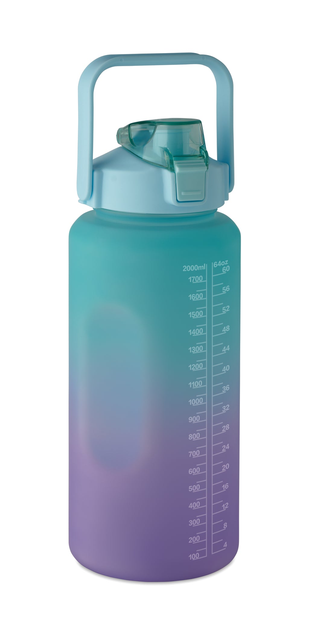 ACTIVATE MAX – RPET water bottle 2000ml – Turquoise