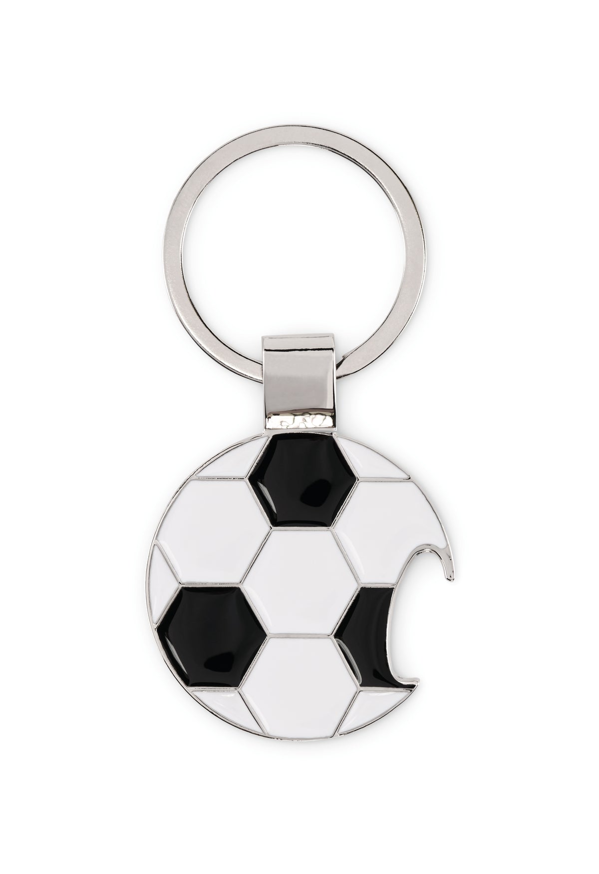 OPEN GOAL – Football keyring with opener – item picture back