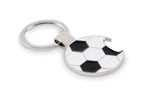 OPEN GOAL – Football keyring with opener – White/Black