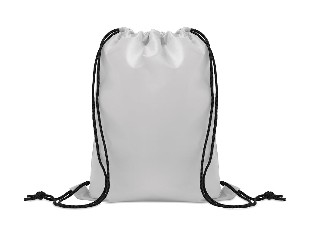 SHOOP KIDS – Kids drawstring bag 190T RPET – White
