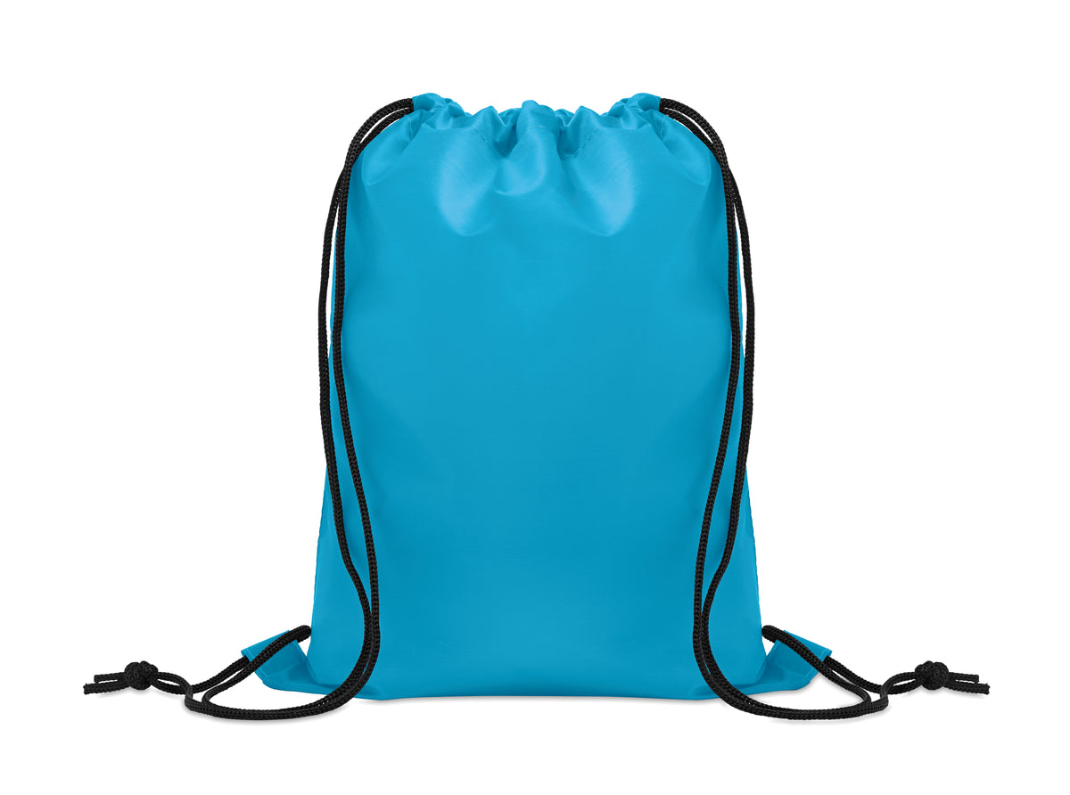SHOOP KIDS – Kids drawstring bag 190T RPET – Turquoise