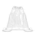 USEE – Transparent drawstring bag – White