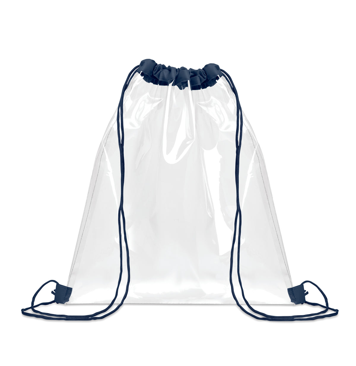USEE – Transparent drawstring bag – French Navy