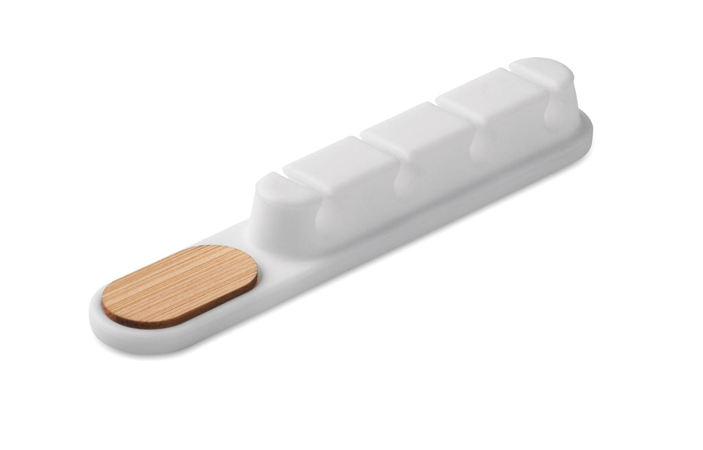 ORDER – Silicone cable organiser – White
