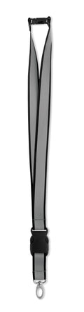 TOSEE – Reflective RPET lanyard – Black