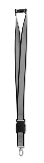 TOSEE – Reflective RPET lanyard – Black