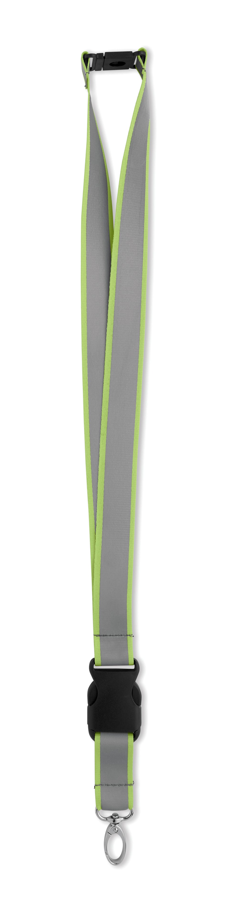 TOSEE – Reflective RPET lanyard – Neon Yellow