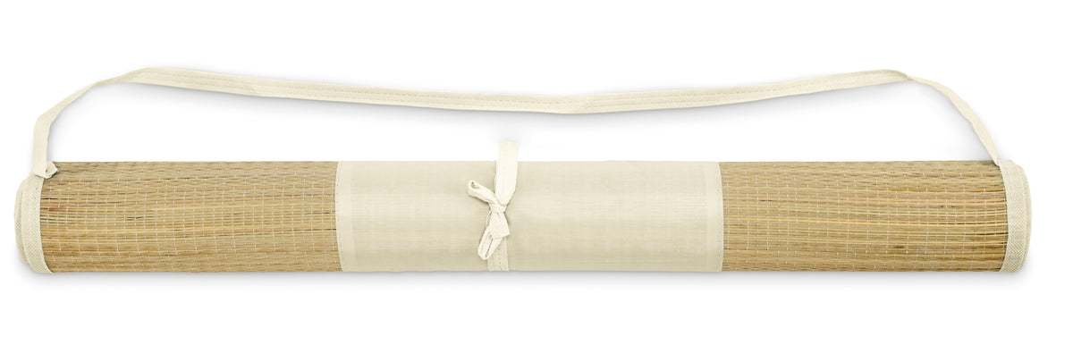 RAFIA – Natural straw beach mat – Beige