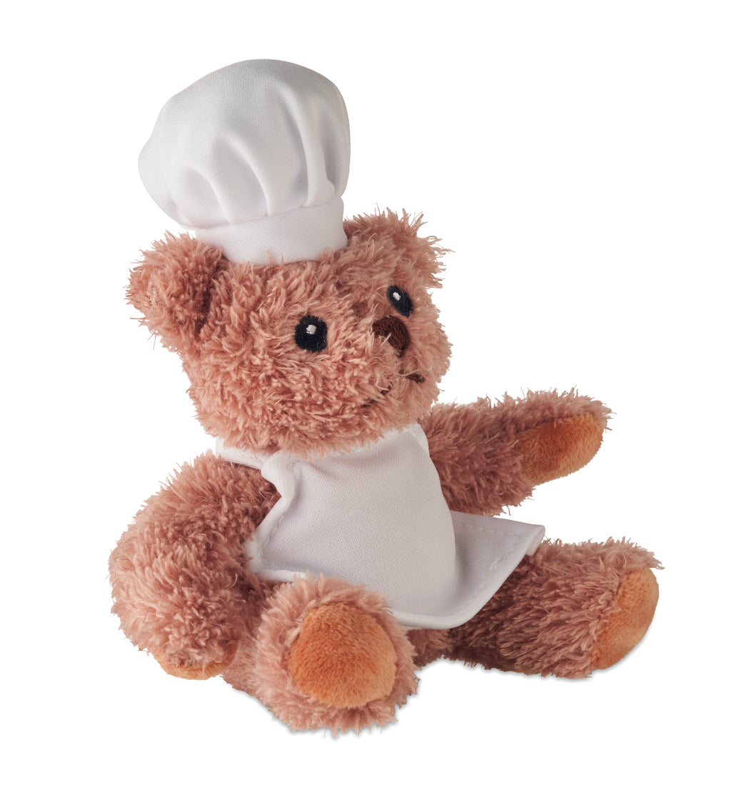 TEDDCHEF – Teddy bear plush chef – item picture back