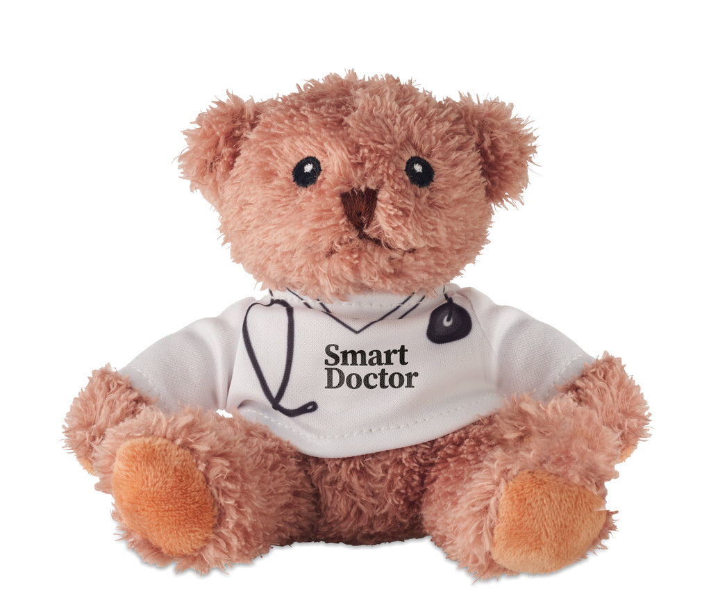 DOC – Teddy bear plush doctor – item picture printed