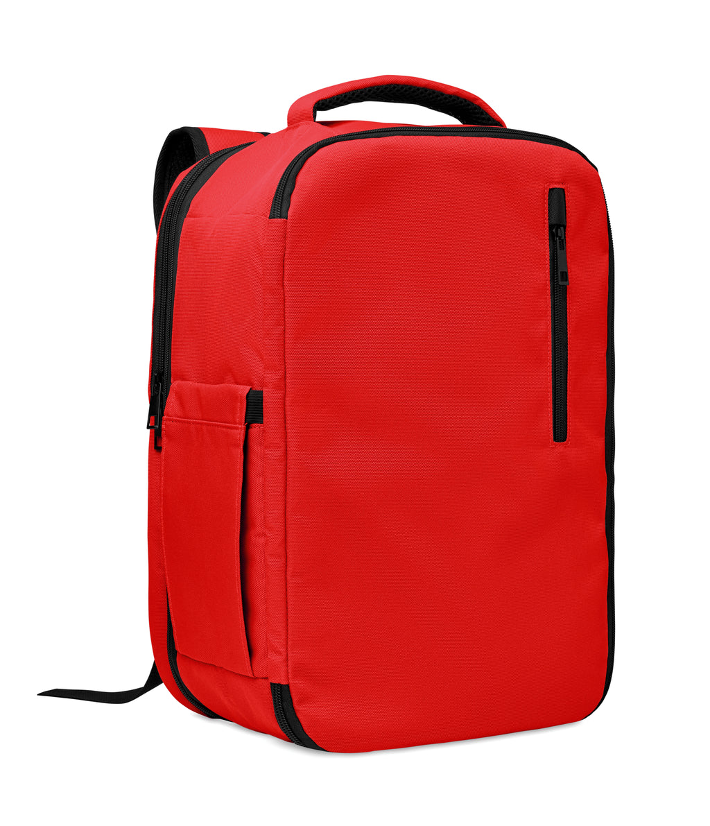 FLYSAFE – Cabin size carry on backpack – Red