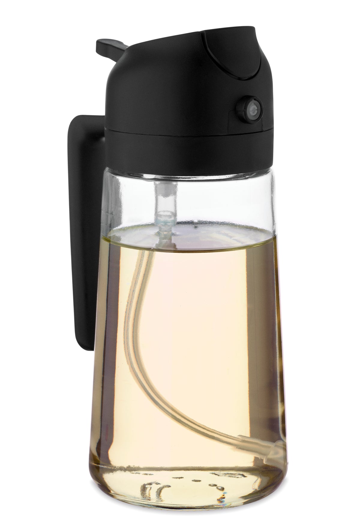 DIP – Glass oil dispenser & sprayer – item picture top