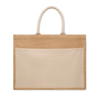 BAGA – Jute shopping bag – item picture side