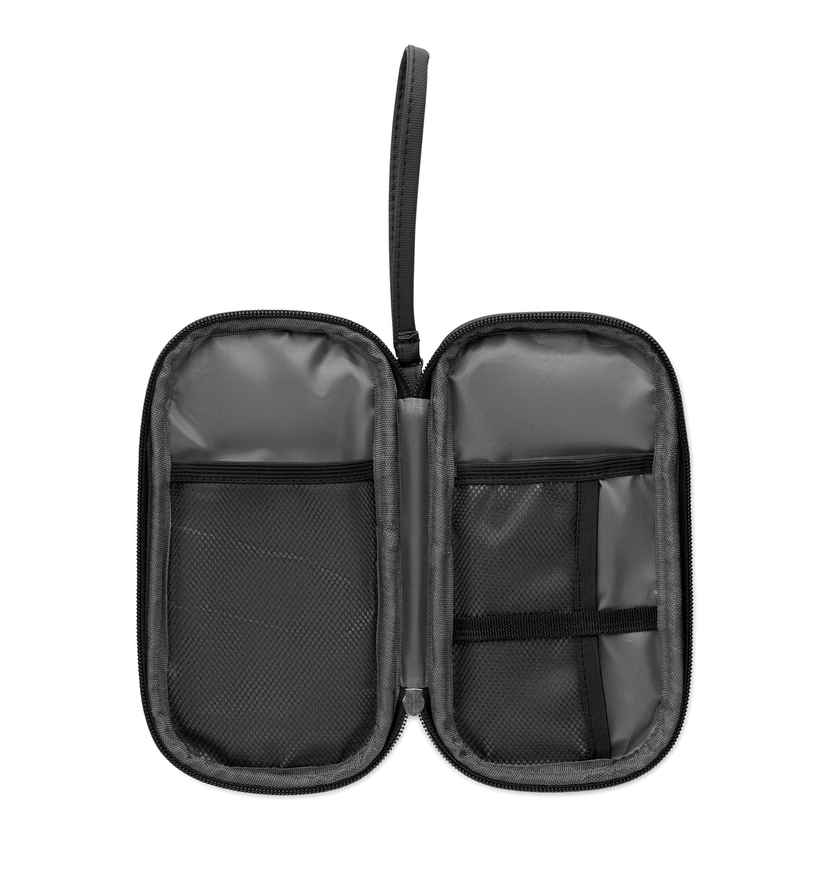 ALLTHERE – Tech organiser pouch 600D RPET – item picture back