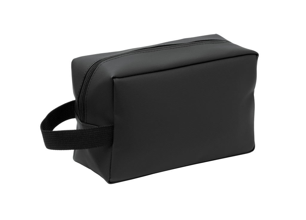 DOPPKIT – Toiletry bag in 600D RPET – Black