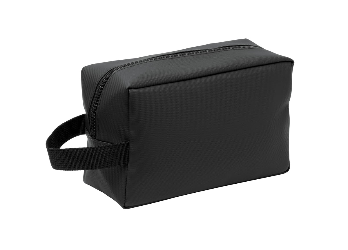 DOPPKIT – Toiletry bag in 600D RPET – Black