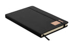CORDI NOTE – A5 notebook hard RPET cover – Black
