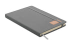 CORDI NOTE – A5 notebook hard RPET cover – Grey