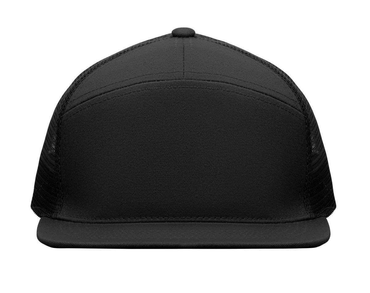 BEAD – 7 panel flat visor cap – item picture back