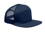 BEAD – 7 panel flat visor cap – French Navy