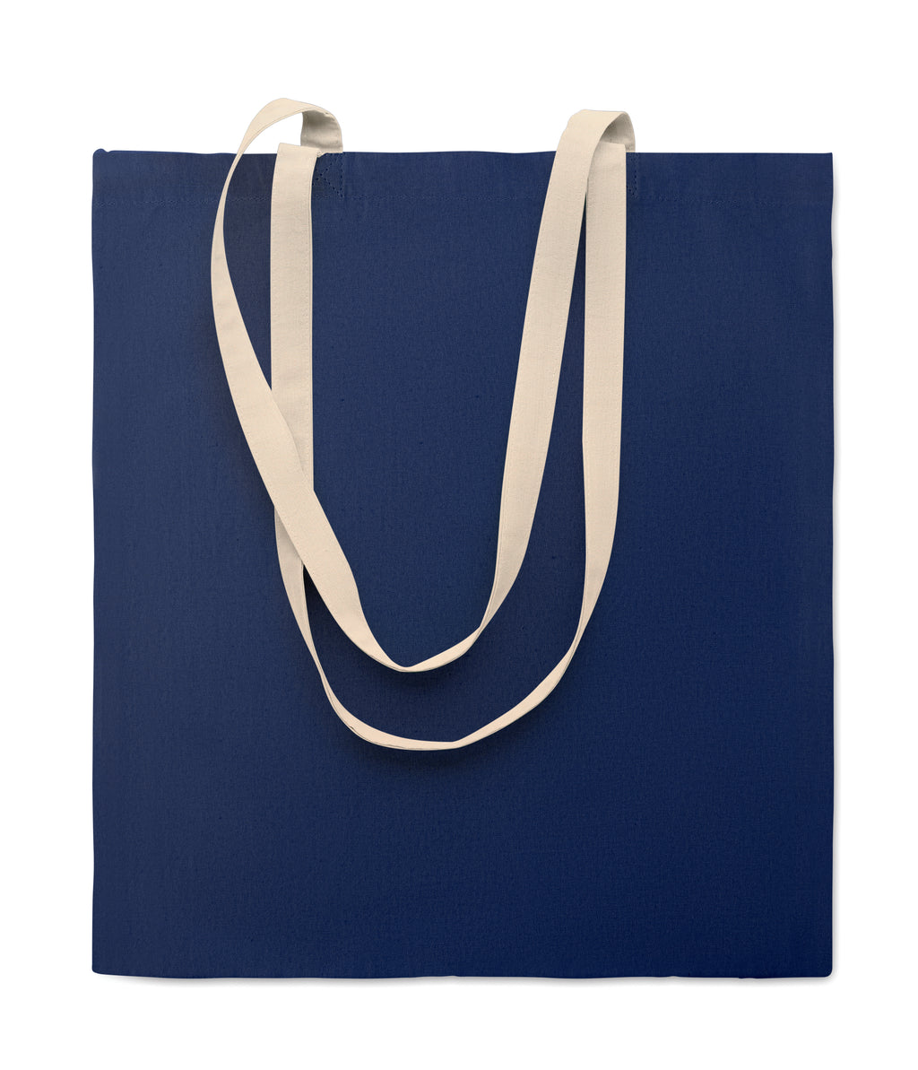 ZEVRA COLOUR – Cotton shopping bag – Blue