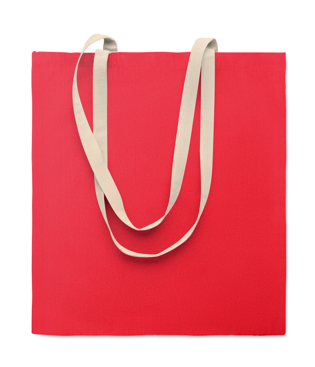 ZEVRA COLOUR – Cotton shopping bag – Red