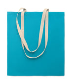 ZEVRA COLOUR – Cotton shopping bag – Turquoise