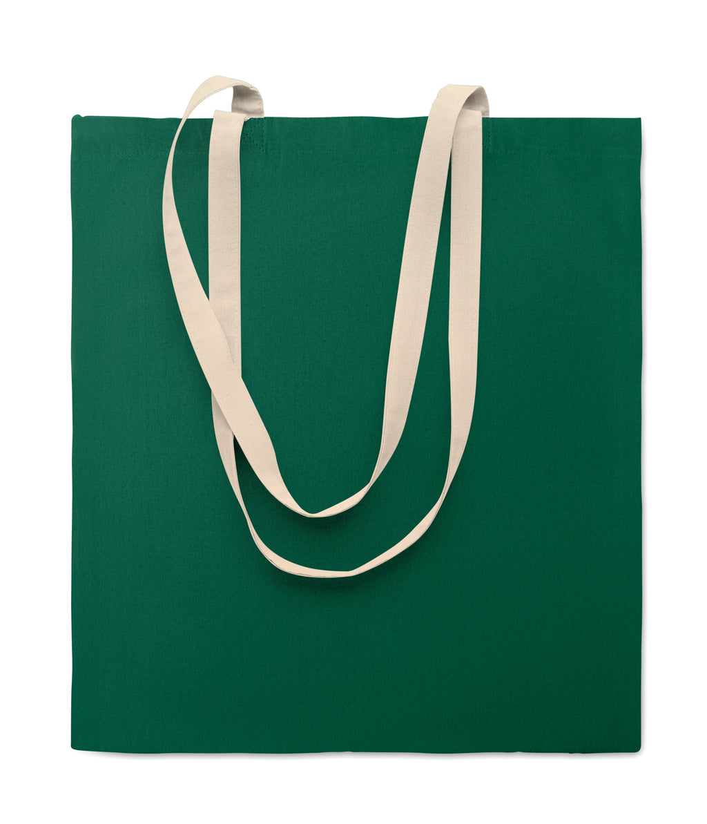 ZEVRA COLOUR – Cotton shopping bag – Dark Green