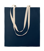 ZEVRA COLOUR – Cotton shopping bag – French Navy