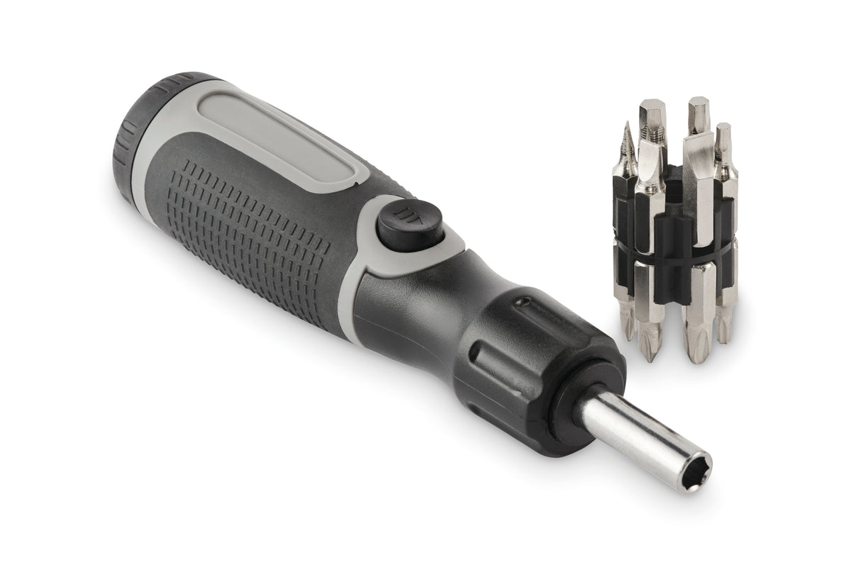 BEND ME – Multi bit bendable screwdriver – Grey